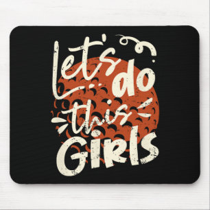 Field Hockey Mutter Shirt Mädchen Field Hockey Lie Mousepad