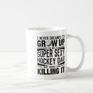 Field Hockey Papa Shirt Männer Eishockey Spieler V Kaffeetasse