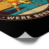 Field-hockey-players Born In 1970 Birthday Field-h Poster (Ecke)