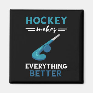 Field-Hockey-Spieler macht alles besser Field Magnet