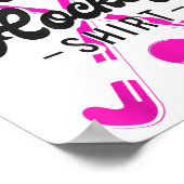 Field Hockey This Is My Field Hockey Shirt _1  Poster (Ecke)