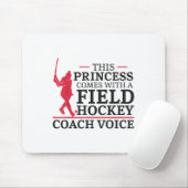 Field Hockey This Princess Comes With A Field Hock Mousepad (Mit Mouse)