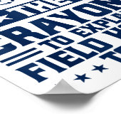 Field Hockey To Explain Field Hockey _1  Poster (Ecke)