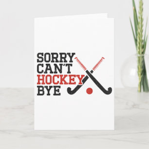 Field Hockey Tut mir leid, kann kein Hockey auf Wi Karte