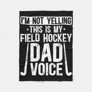 Field-Hockey-Vater Stimme Vater eines Field-Hockey Fleecedecke