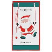 Field Hockey Weihnachtsfeiertag Kleine Geschenktüte (Vorderseite)