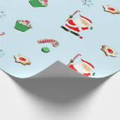 Field Hockey Weihnachtsgeschenk Geschenkpapier (Ecke)