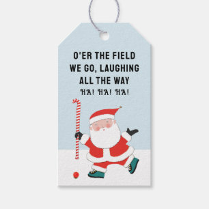 Field Hockey Weihnachtsgeschenke Tags Geschenkanhänger