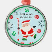 Field Hockey Weihnachtskollektiv Ornament Aus Metall (Vorne)