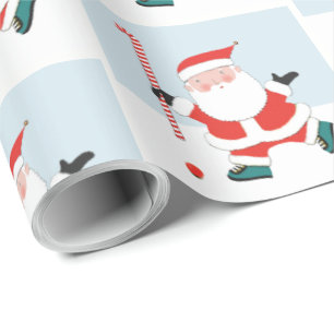 Field Hockey Weihnachtspapier Geschenkpapier