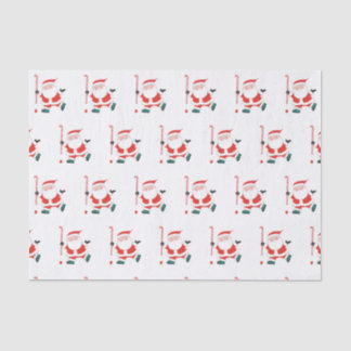 Field Hockey Weihnachtszettel Seidenpapier