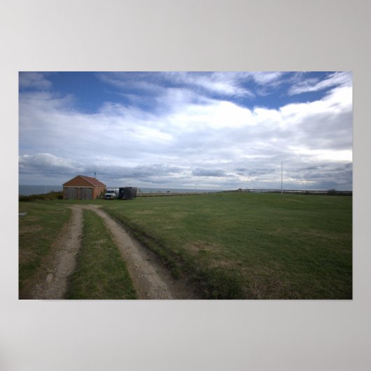 Field in Rhode Island Poster (Vorne)