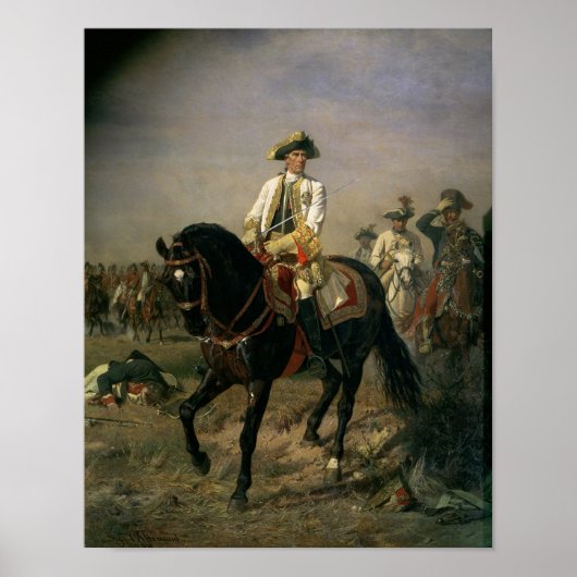 Field Marshal Baron Ernst von Laudon Poster (Vorne)