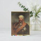 Field Marshal Prince Von Blucher c.1816 Postkarte (Stehend Vorderseite)