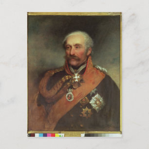 Field Marshal Prince Von Blucher c.1816 Postkarte
