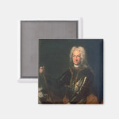 Field Marshall Count Guidobald von Starhemberg Magnet (Vorderseite/Rückseite)