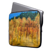 Field of Aspens Laptopschutzhülle (Vorderseite Links)