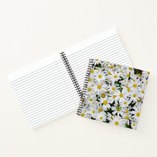 Field of Daisies Photo Notizblock (Innenseite)