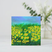 Field of Dreams Postkarte (Stehend Vorderseite)