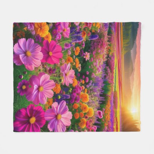 Field of Radiance Fleecedecke (Vorderseite (Horizontal))