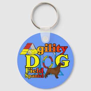 Field Spanel-Agility Schlüsselanhänger