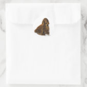 Field Spanel Art Gifts Runder Aufkleber (Tasche)
