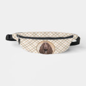 Field Spanel Malerei Roan Niedliche Original Dog A Bauchtasche (Vorderseite)