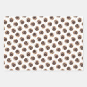 Field Spanel Malerei Roan Niedliche Original Dog A Geschenkpapier Set (Vorderseite 2)