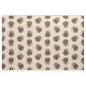 Field Spanel Malerei Roan Niedliche Original Dog A Stoff (Fat Quarter (45,7 x 55,9 cm))