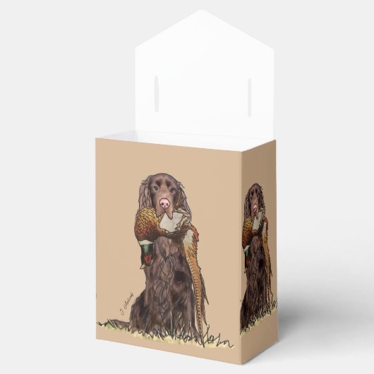 Field Spanel Pheasant Geschenkschachtel (Geöffnet)