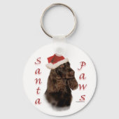 Field Spanel Santa Paws Schlüsselanhänger (Rückseite)