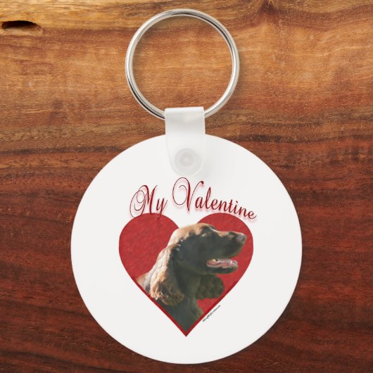 Field Spanel Valentine Schlüsselanhänger (Rückseite)