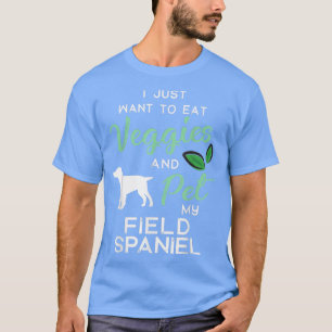 Field Spaniel Funny Vegan Dog Lover Eigentümer Xma T-Shirt