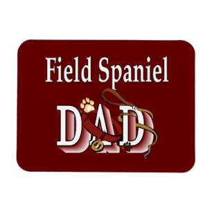 Field Spaniel Vater Magnet