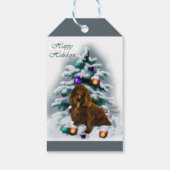 Field Spanische Weihnachten Geschenkanhänger (Rückseite)