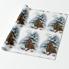 Field Spanische Weihnachten Geschenkpapier