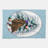 Field Spanische Weihnachten Handtuch (Horizontal)