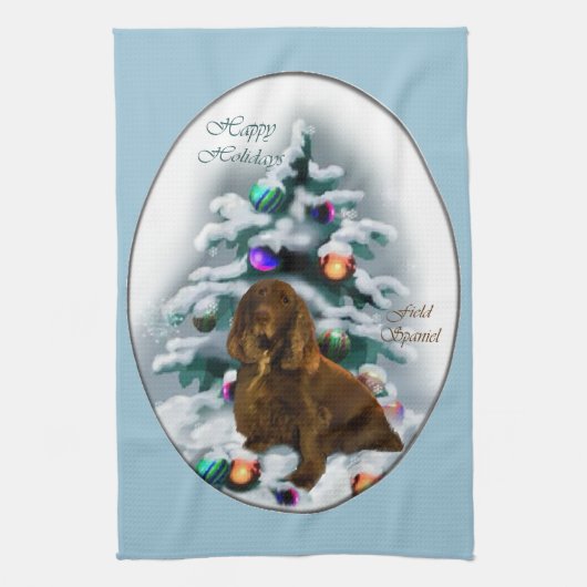 Field Spanische Weihnachten Handtuch (Vertikal)