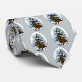 Field Spanish Weihnachtsgeschenke Krawatte (Gerollt)