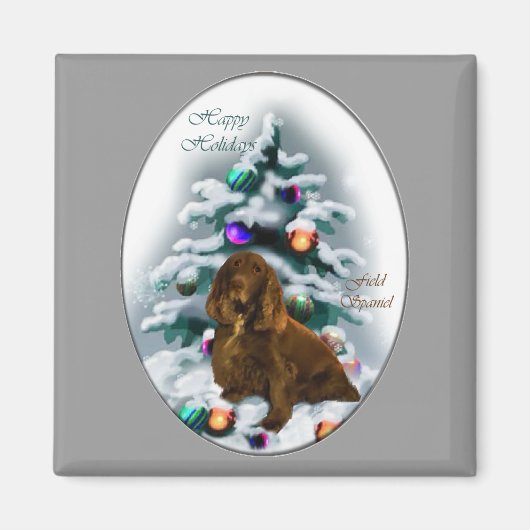 Field Spanish Weihnachtsgeschenke Magnet (Vorne)