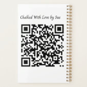 Field Sunflowers Sun Setting View Planer (Rückseite)