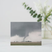 Field Tornado Postkarte (Stehend Vorderseite)