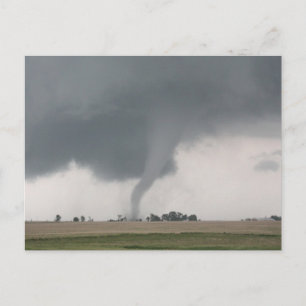 Field Tornado Postkarte