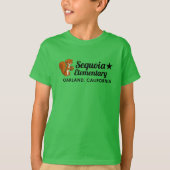 "Field Trip" Green Sequoia Kids T T-Shirt (Vorderseite)