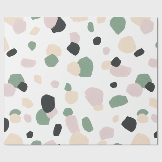 Fields of Dreams Seamless Pattern Wrapping Paper Geschenkpapier (Flach)