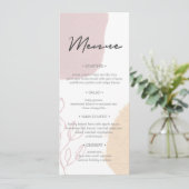 Fields of Dreams ⎥ Wedding Dinner Menü Einladung (Stehend Vorderseite)