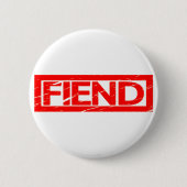 Fiend-Briefmarke Button (Vorderseite)