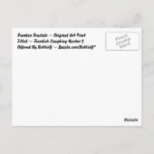 Fiendish Laughing Hacker 2 ~ Postcard Postkarte (Rückseite)