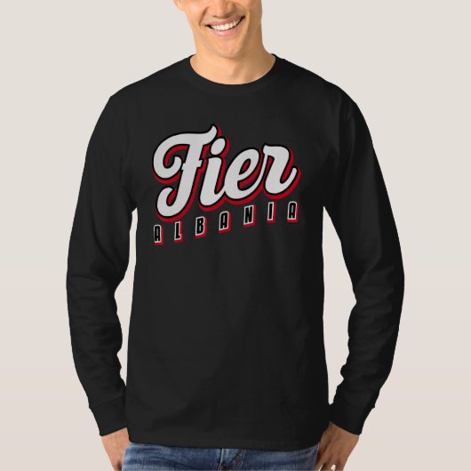 Fier Albania T-Shirt (Vorderseite)