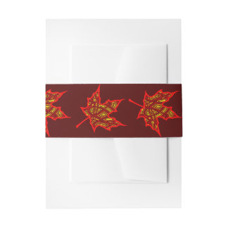 Fier Leaf Einladungsbanderole